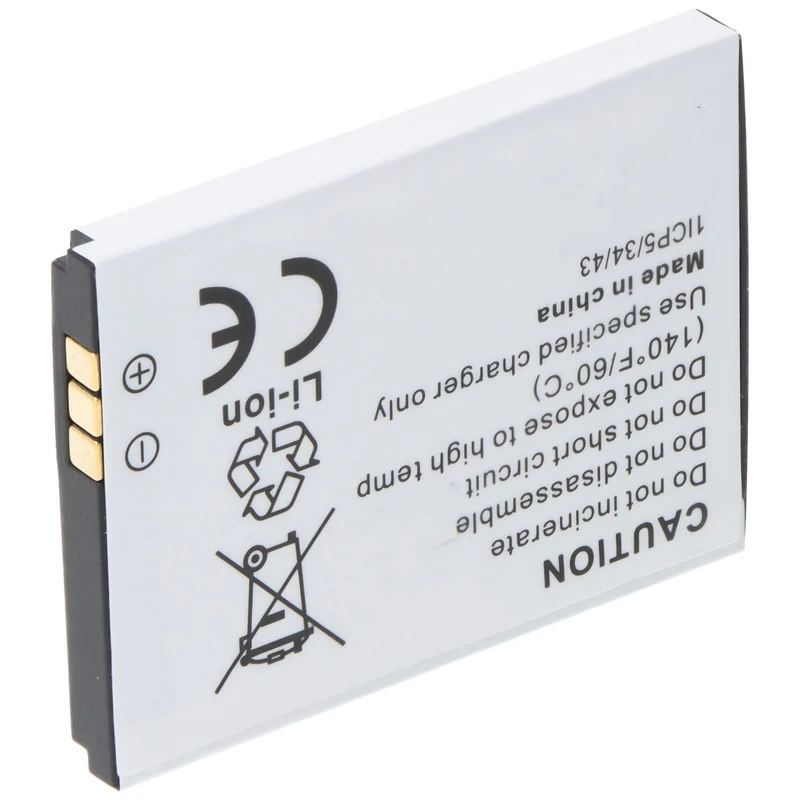 AccuCell Akku kompatibel für AVM FRITZ!Fon MT-F, M2, C4, C5 Li-Ion Akku 312BAT006