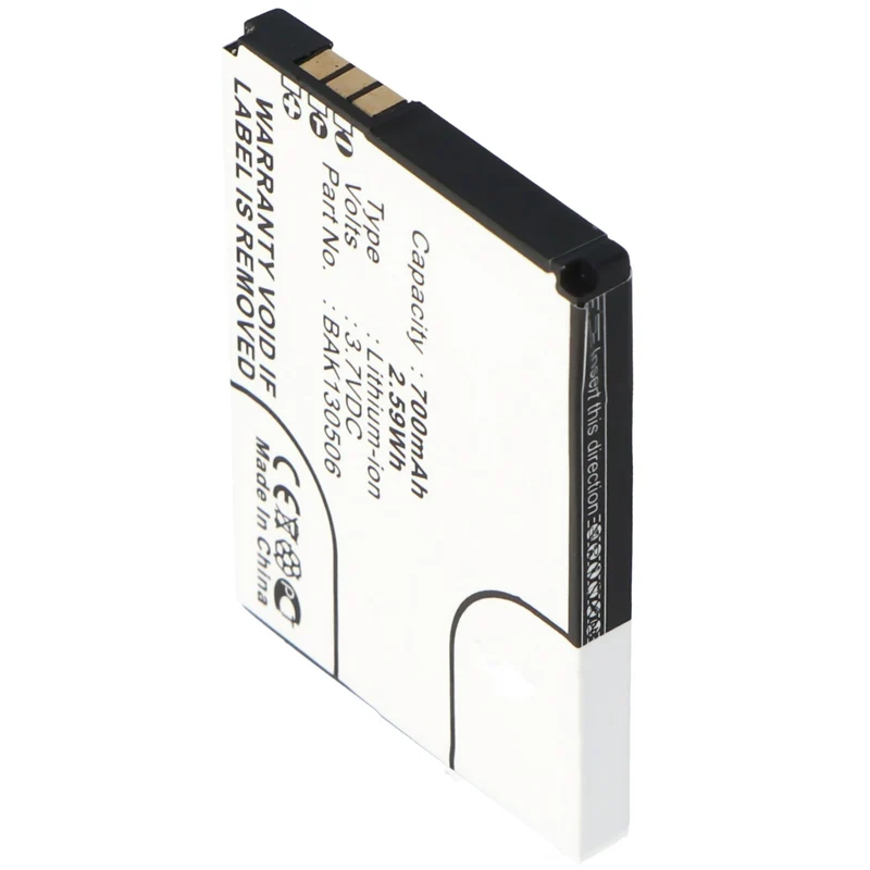 AccuCell AVM Fritz Fon M2 Nachbau Akku für Fritz! Fon M2 Akku, BAK130506, Fritz!Fon M2 600mAh Akku Nachbau