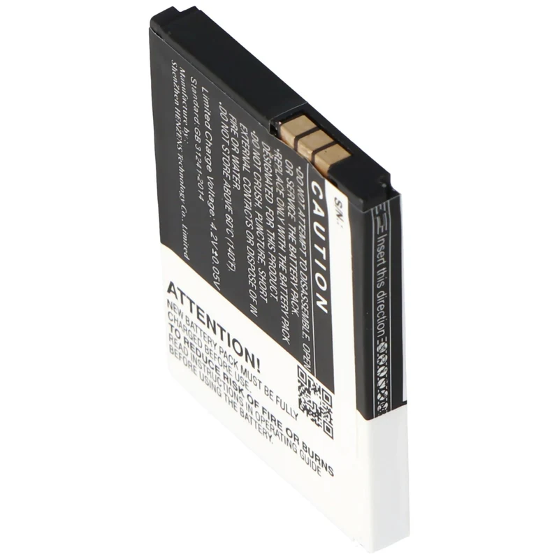 AccuCell AVM Fritz Fon M2 Nachbau Akku für Fritz! Fon M2 Akku, BAK130506, Fritz!Fon M2 600mAh Akku Nachbau