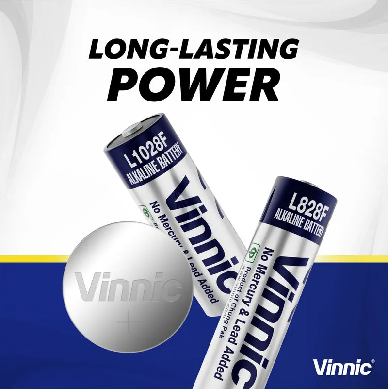 Vinnic – Alkali-Hochspannungsbatterie L1028F 23A 5er-Pack