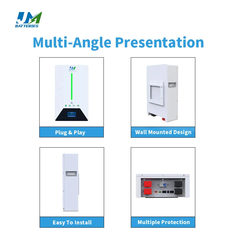 JM Factory Outlet EU Inventory Wall Mounted 48V 51.2V 100ah 5kwh LiFePO4 Battery with BMS System