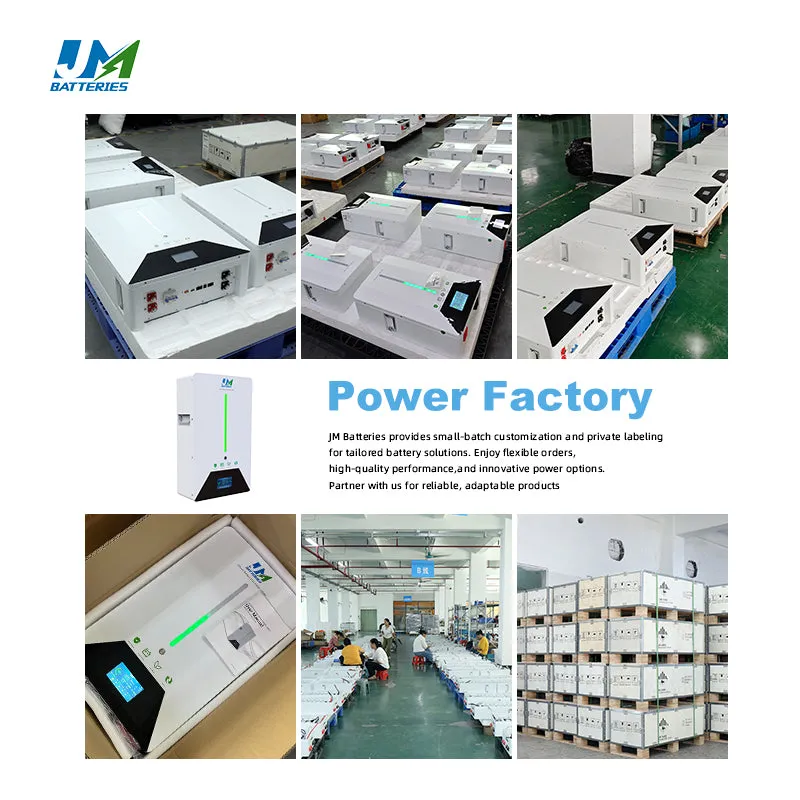 JM Factory Outlet EU Inventory Wall Mounted 48V 51.2V 100ah 5kwh LiFePO4 Battery with BMS System