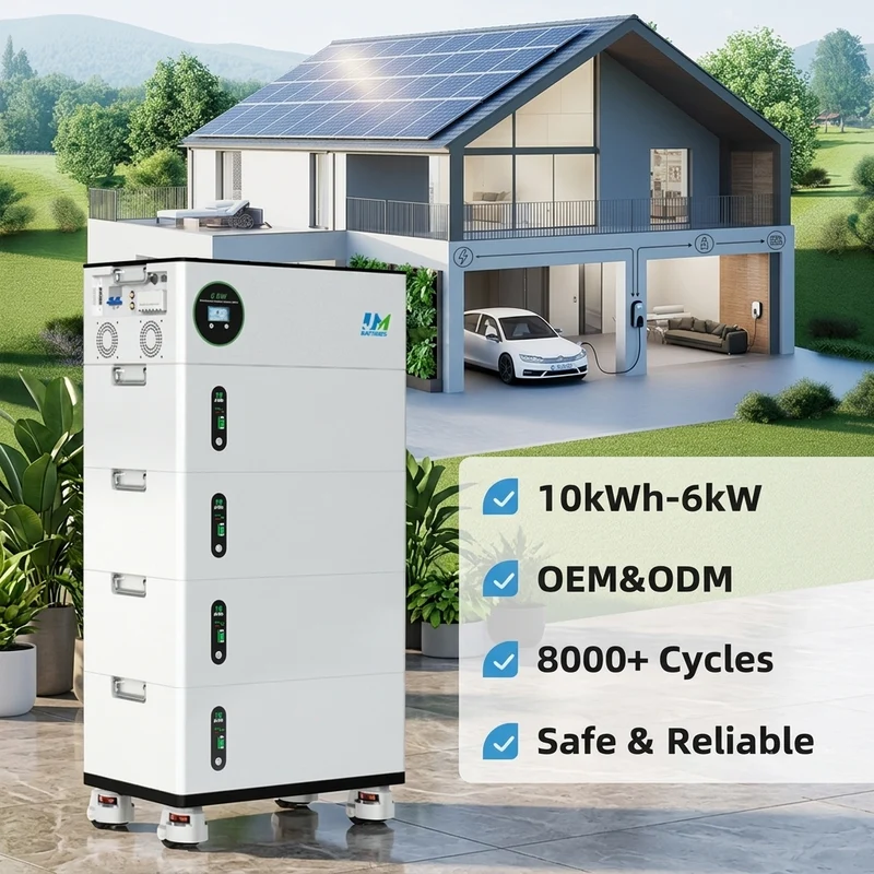 JM Home All In One Battery 48V 200Ah 300Ah 600Ah Battery for 10KWh 20kWh 30KWh LIthium Energy Storage Systems
