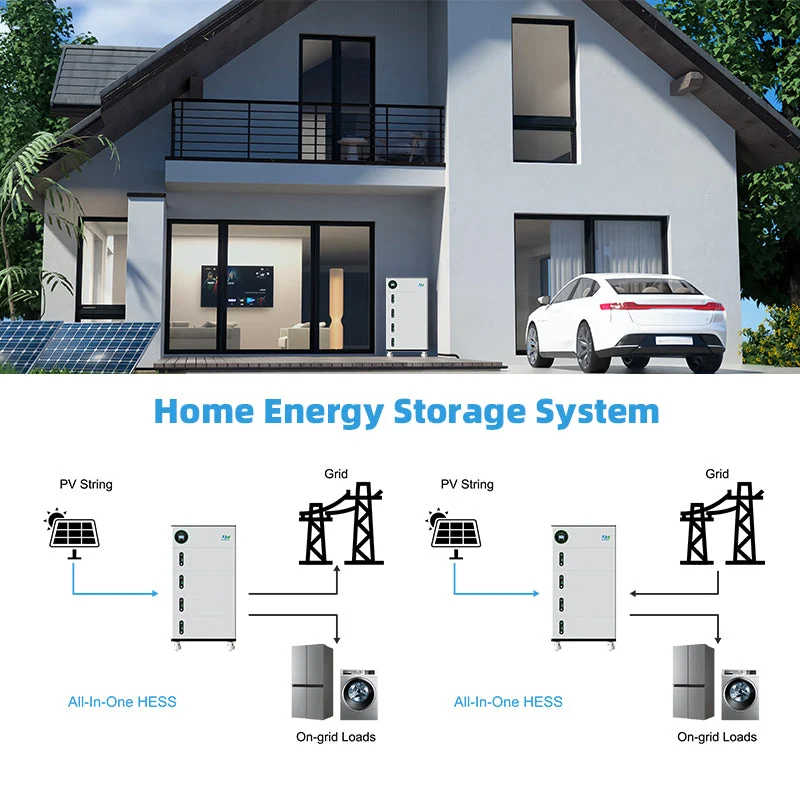 JM All In One Inverter and Battery for Home 5kWh 10kWh Energy Storage Systems