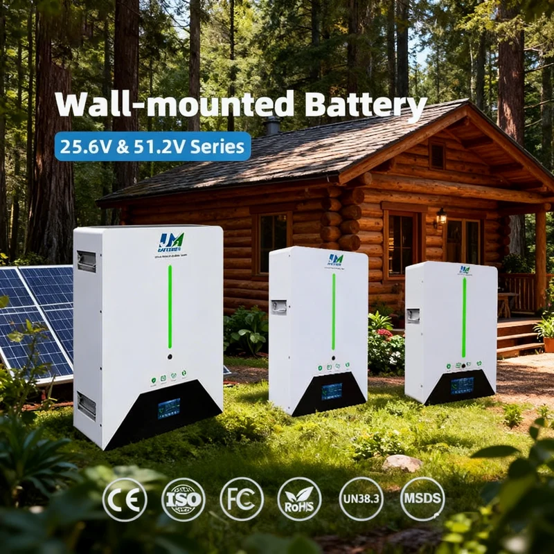 JM 3kWh 5kWh 10kWh Powerwall Battery 48V 100Ah 200Ah Wall Mounted Lithium Battery For Off Grid Cabin