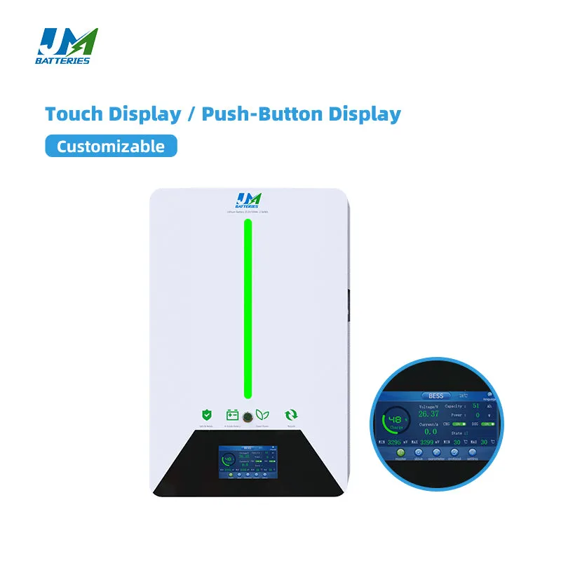 Jm Residential Storage Supplier Wall Mounted AA Lithium Ion Solar Battery for Powerwall Home Energy Storage System