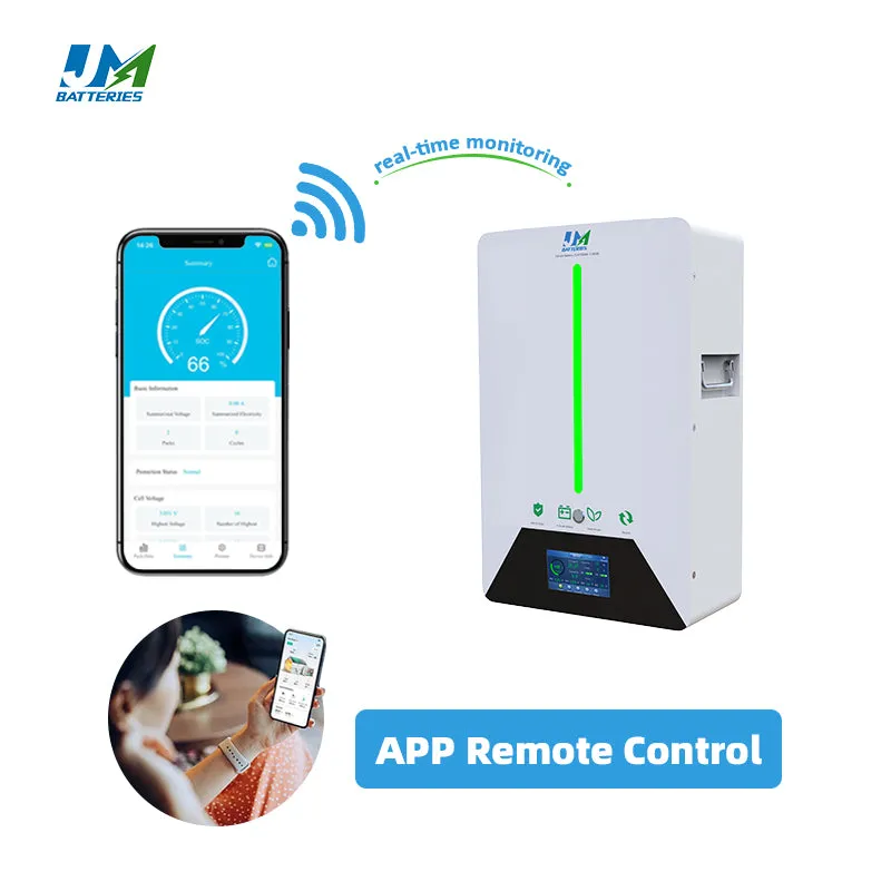 Jm Residential Storage Supplier Wall Mounted AA Lithium Ion Solar Battery for Powerwall Home Energy Storage System