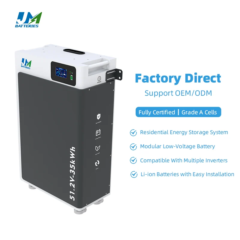 JM Safe and Reliable Solar Home Battery with 48V 684Ah High Capacity Battery