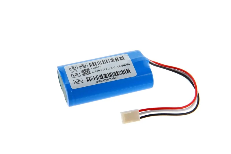 AKKUmed Li Ion Akku passend für Terumo Spritzenpumpe TE-SS800 Typ 4YB4194-1254 - 7,4V 2600mAh 68,8x37,2x19,2 mm