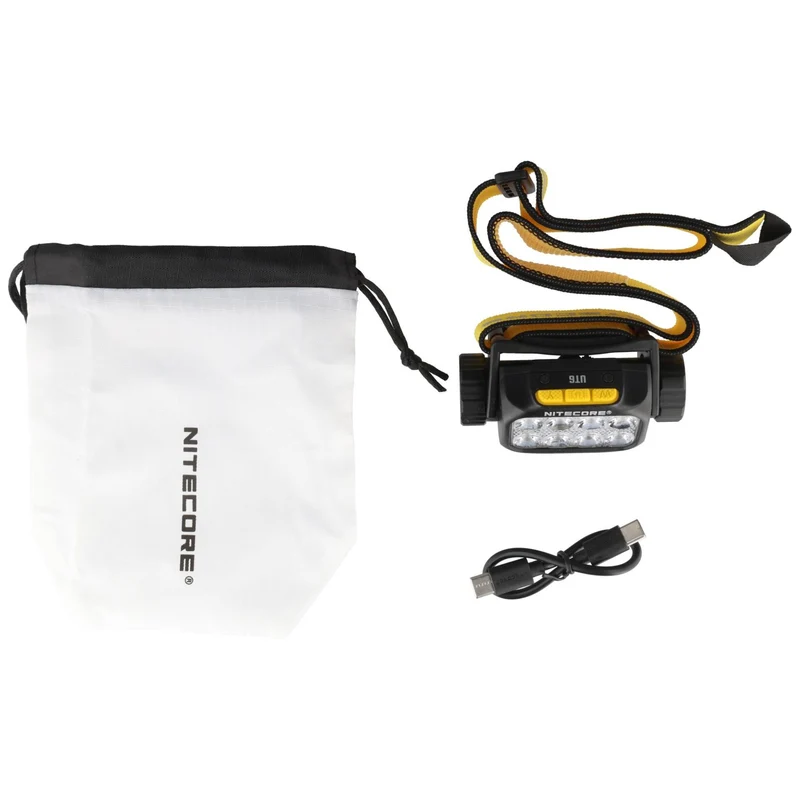 Nitecore UT6 – 1.600 Lumen, NL1840R, schwarz