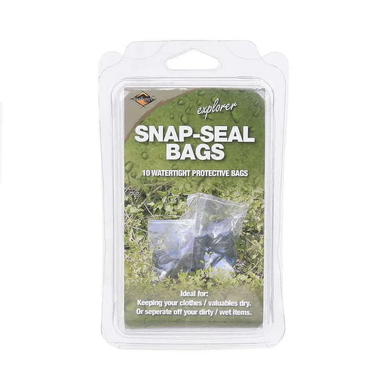 BCB Snap-Seal Bags waterdichte ziplock zakken (10 stuks)