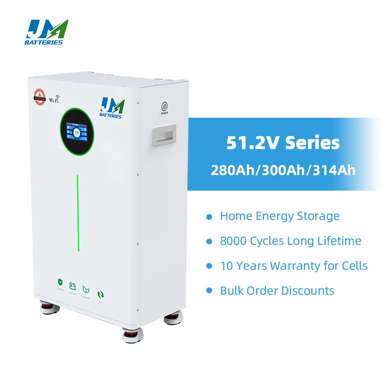 JM ISO 9001 Certified Factory Outlet 15kWh 16kWh Lithium Battery Energy Storage for Home Use