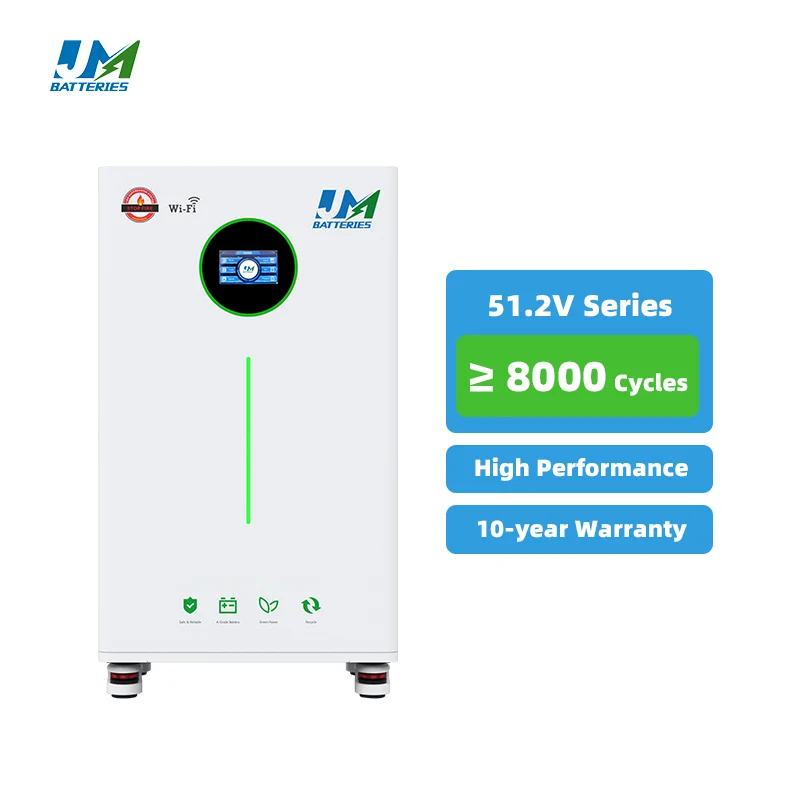 JM CE Certified Floor Mounted Battery Home Battery Energy Storage System with Wheel