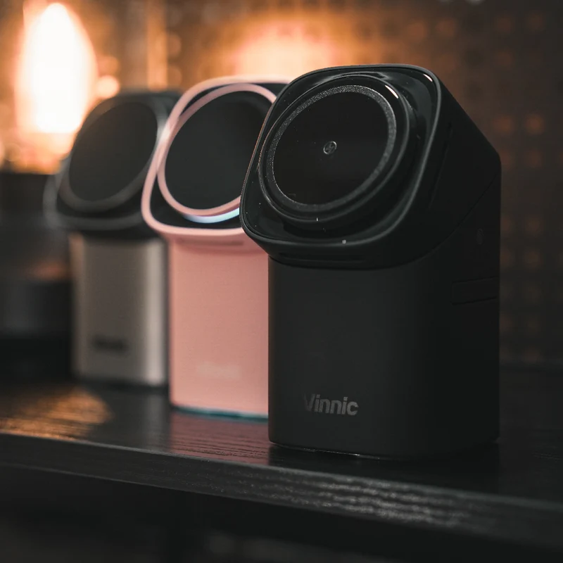 Vinnic OWL PEAK2 3-in-1 MagSafe Ladestation | Auto-Pop-up & Aktive Kühlung
