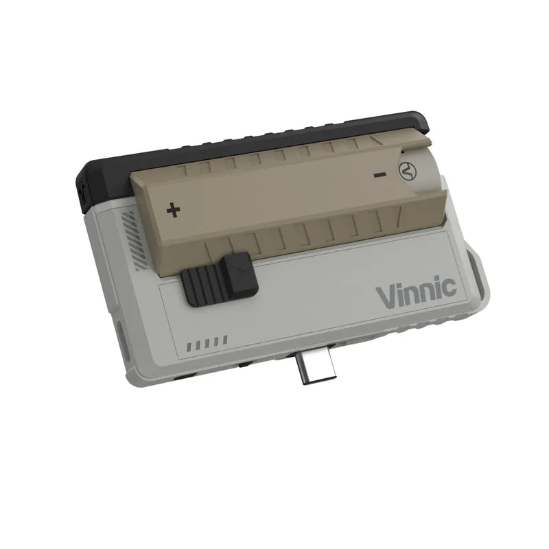 Vinnic Rendezvous 5000mAh Powerbank | Integrierter Typ-C Stecker & Abnehmbarer Akku