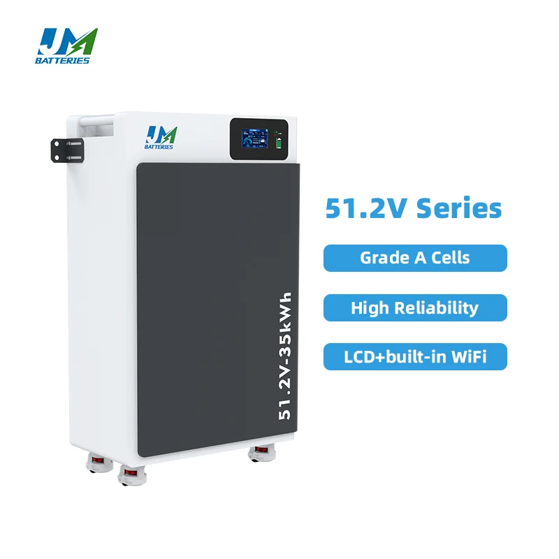 JM Custom Battery Solutions 35kWh Solar Battery Storage for Home