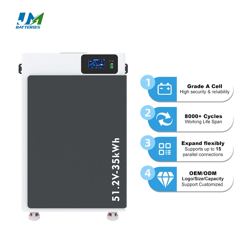 JM 48V Battery 684Ah 35kWh Lithium Battery for Home Bateria Solar System