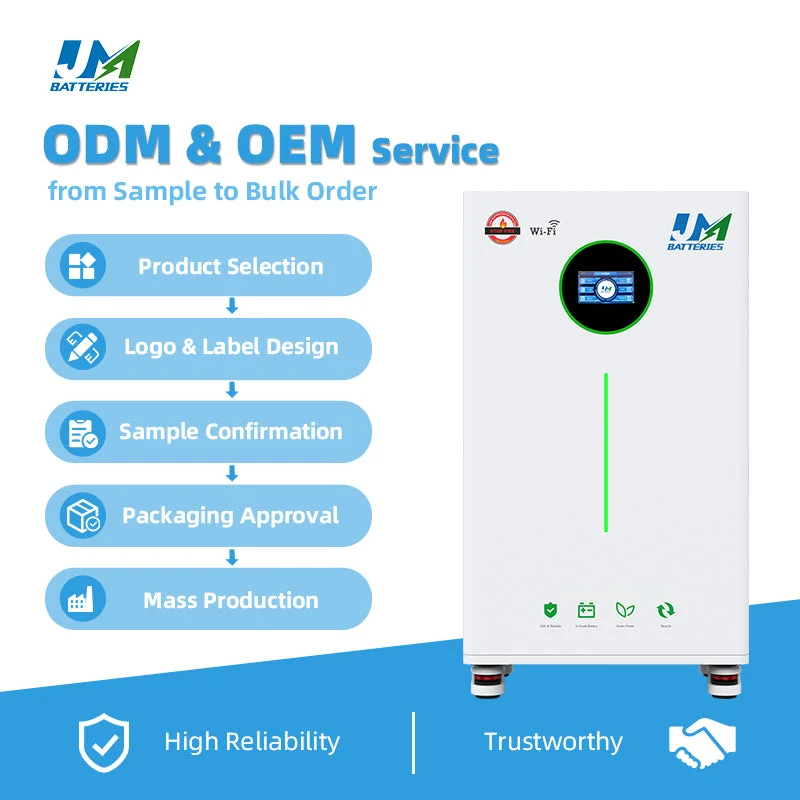 JM OEM ODM Lifepo4 Battery Manufacturer 15kWh 16kWh Battery Energy Storage Solutions
