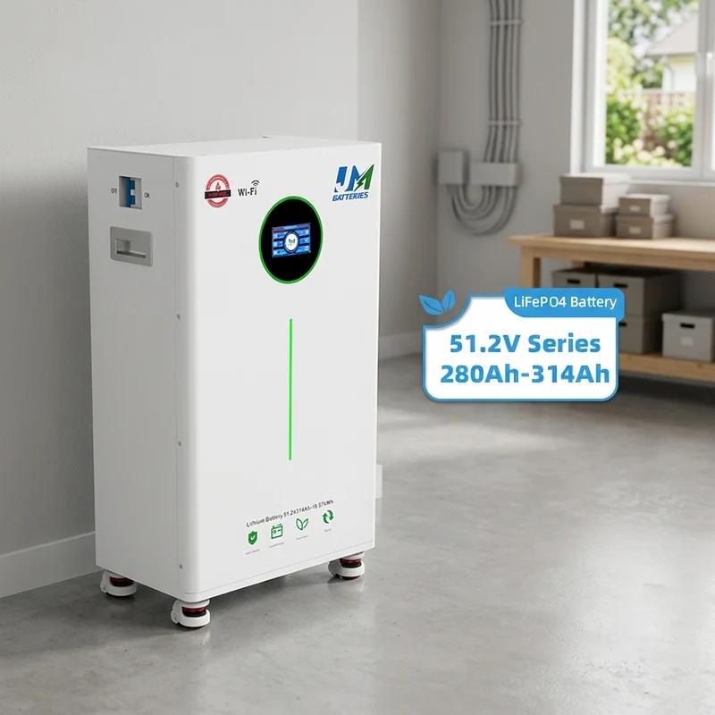 JM 48V Lifepo4 Batteries for Solar Energy Storage 15kWh 16kWh Battery