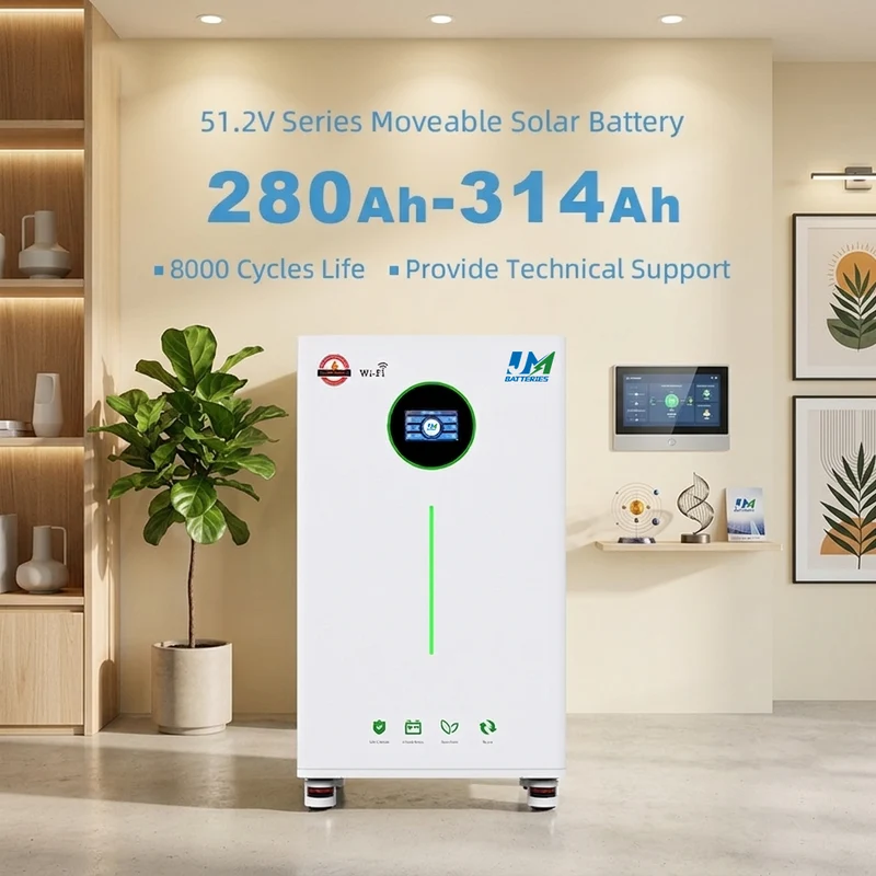 JM Plug and Play Rechargeable Lithium Ion Battery for Home Solar Energy System
