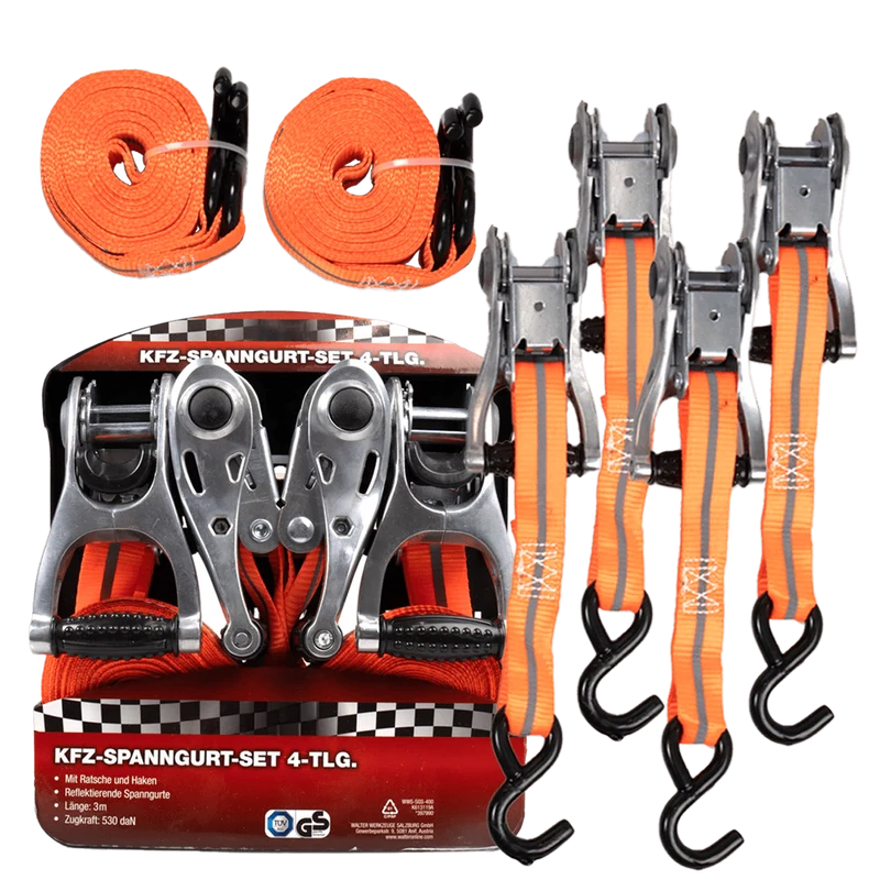 KFZ Spanngurt Set 4-tlg.