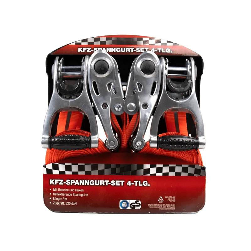 KFZ Spanngurt Set 4-tlg.