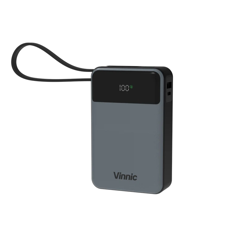 DAMAVAND 2 20.000 mAh Powerbank mit integriertem 65 W USB-C-Kabel