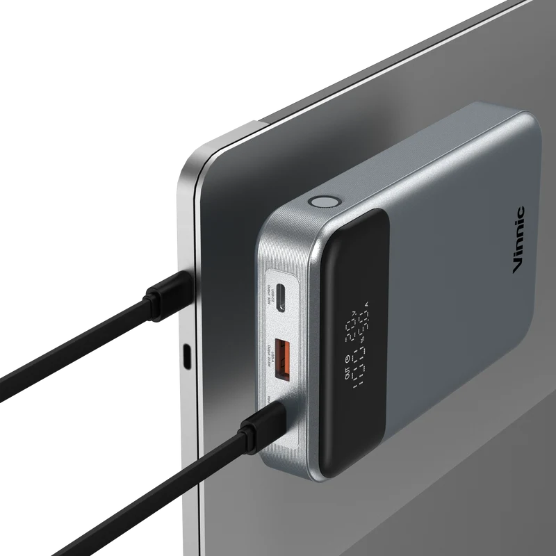 ANETO+ 130W PD 20.000mAh Schnelllade-Powerbank