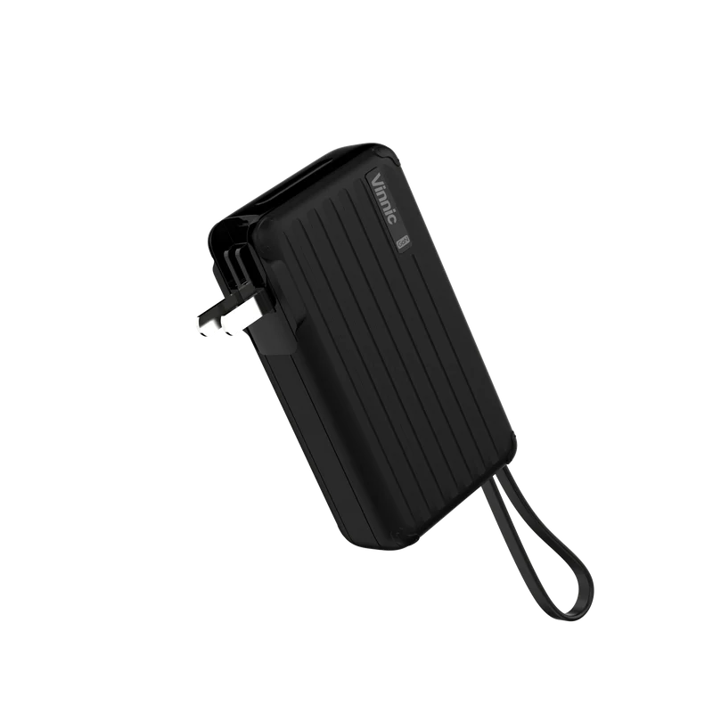Vinnic PANGPOCHE 2 | 10000mAh 65W PD GaN Powerbank & Reise-Ladegerät