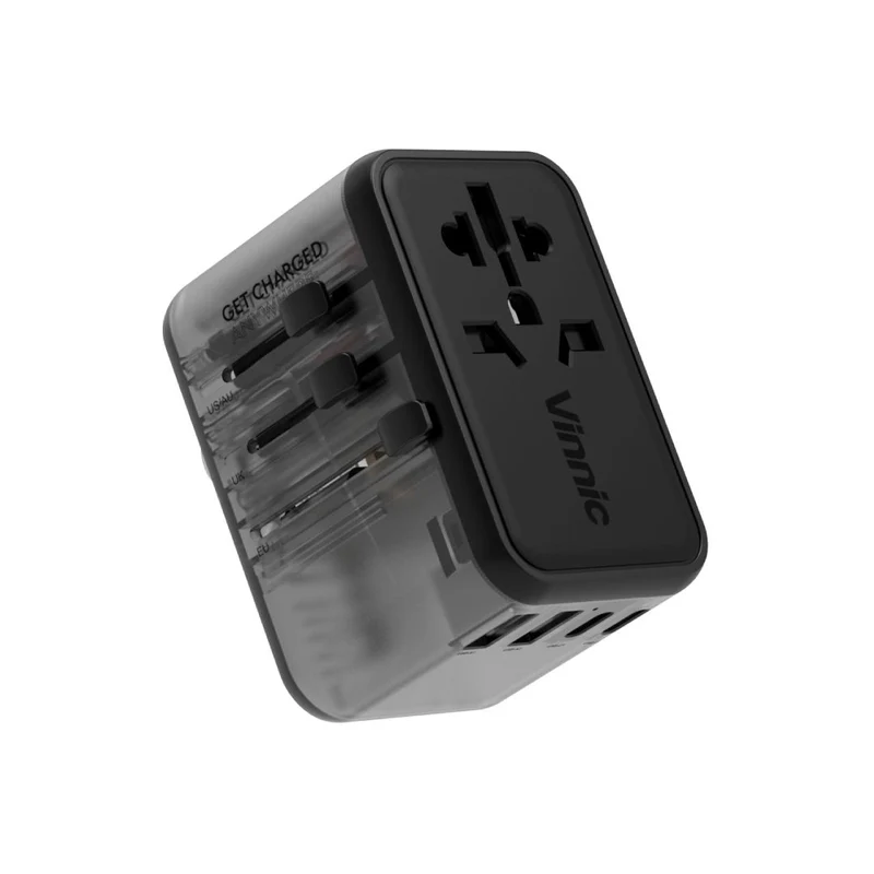 Vinnic TABOCHE 65W PD GaN Weltreiseadapter | All-in-One Universalstecker