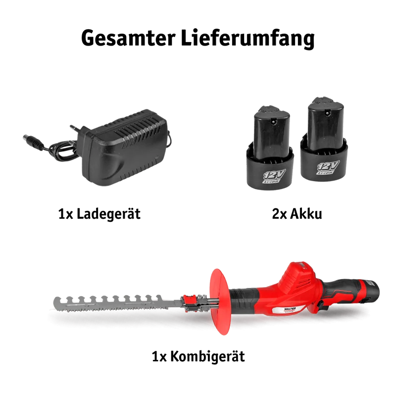 2-in-1 Heckenscheren / Säge