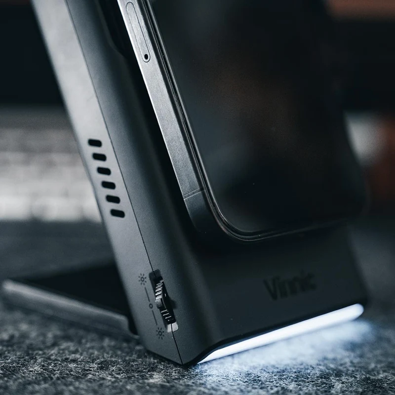 Vinnic Aello Peak 3-in-1 True Wireless MagSafe Ladestation & 5000mAh Powerbank | Abnehmbar | Für iPhone, Apple Watch, AirPods
