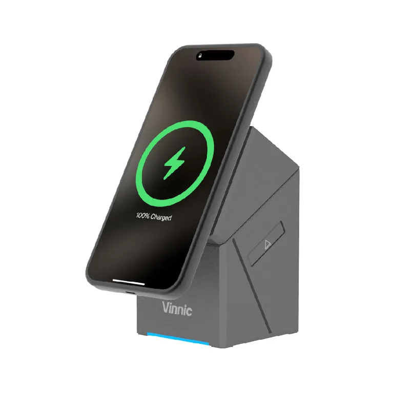 OWL PEAK 3-in-1 Qi2 Magnetische kabellose Ladestation