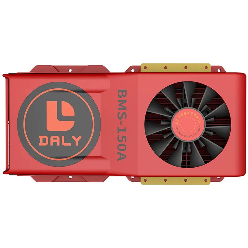 Daly smart bms Lifepo4 Li-ion 16S 48V 60V 150A with Fan bluetooth 50 120 209
