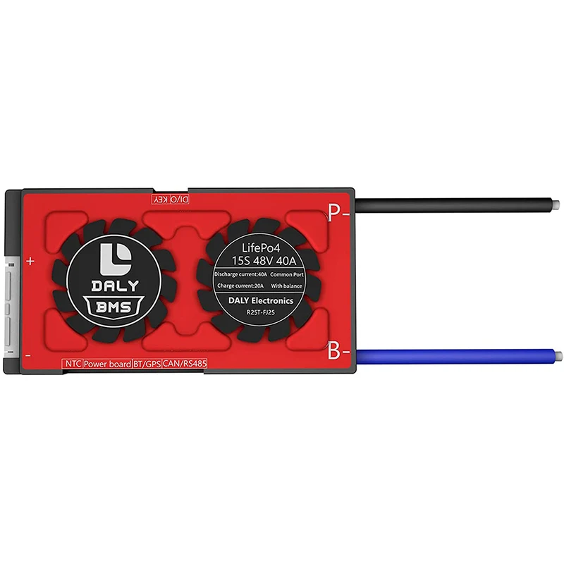 Daly smart bms Lifepo4 15S 48V 40A bluetooth 18 66 128