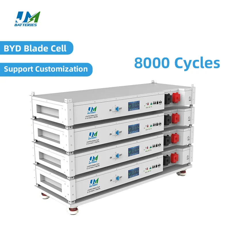 JM Oregon 48V 150Ah Lithiom LiFePO4 ion Battery With Byd AA Cells