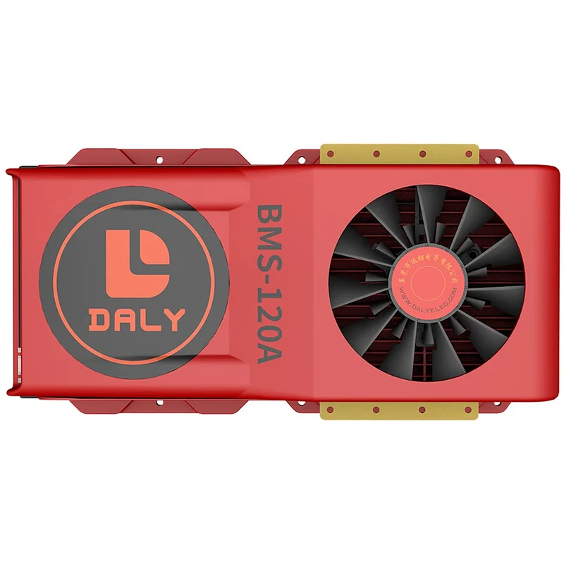 Daly smart bms Lifepo4 8S 24V 120A fan bluetooth BMS board 50 120 209