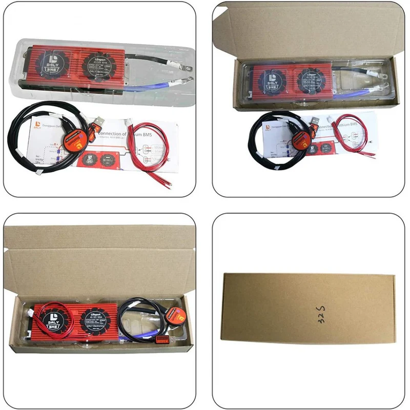 Daly smart bms Lifepo4 8S 24V 100A bluetooth BMS board 24 65 166