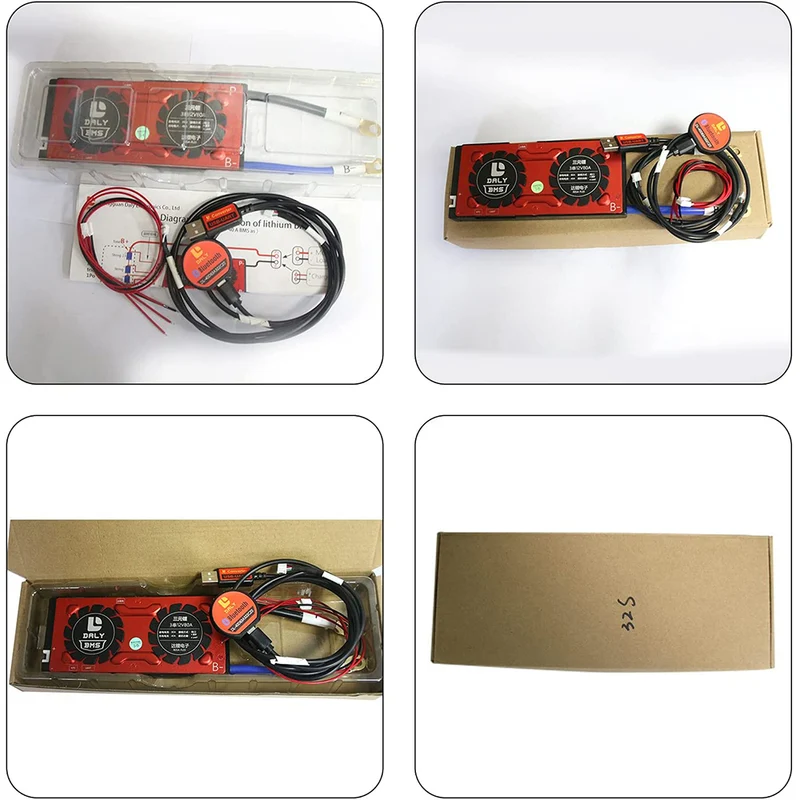 Daly smart bms Lifepo4 8S 24V 80A bluetooth 19 66 150
