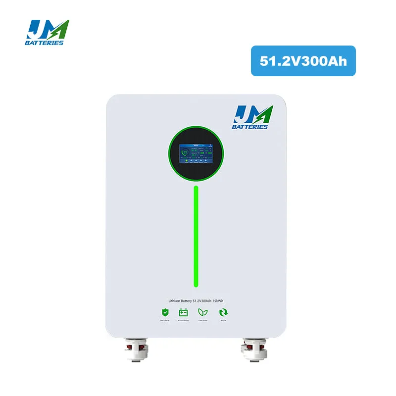 JM 48V 300ah 15Kwh Home Energy Storage Solar Lithium Battery With Rechargeable Li Ion Battery