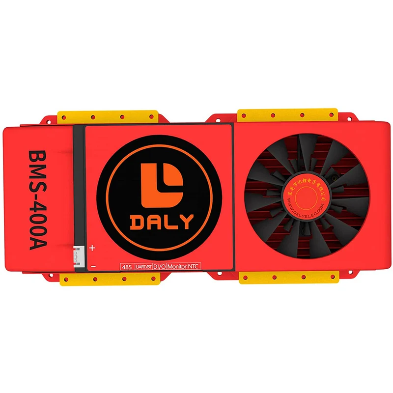 Daly smart bms Lion 3S 12V 400A FAN bluetooth BMS boardithium battery protection Board 52130257