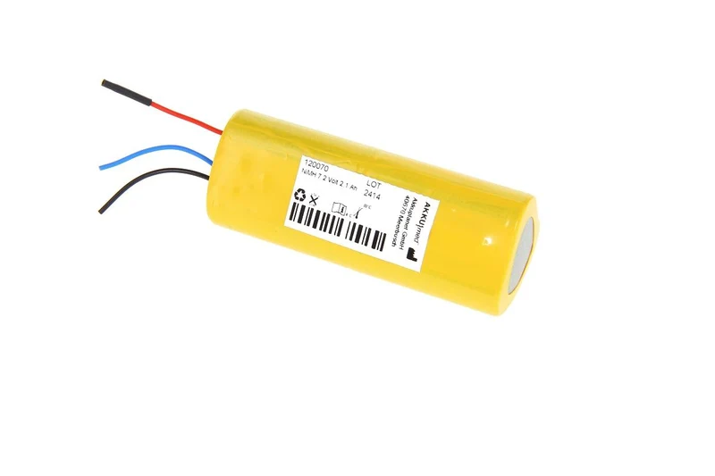 AKKUmed NiMH Akkueinsatz passend für Kowa Retinoskop SL14 - 7,2 V 2100mAh 87x33x31 mm