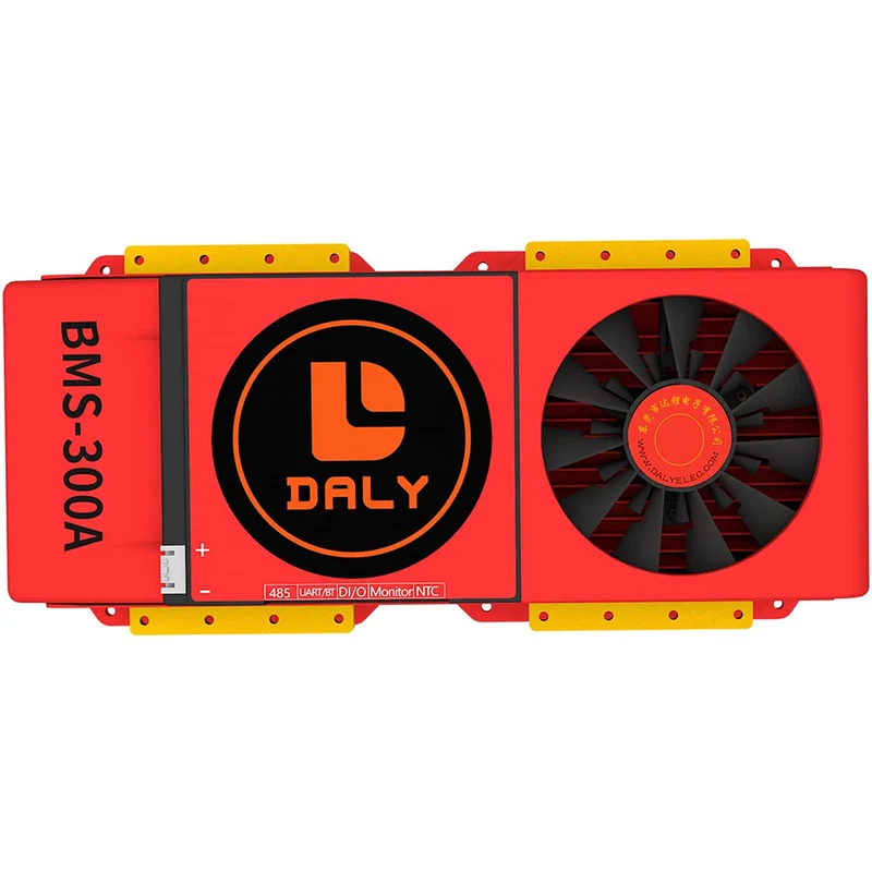 Daly smart bms Lion 3S 12V 300A FAN bluetooth BMS boardithium battery protection Board 52130257
