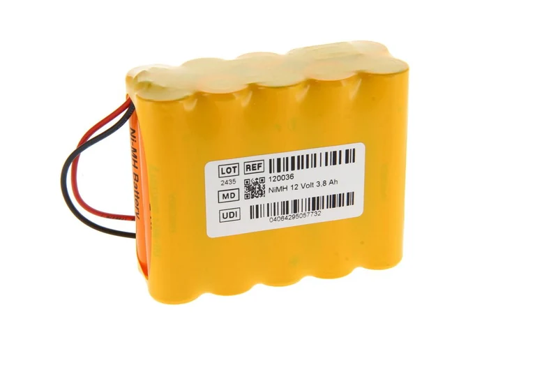 AKKUmed NiMH Akku passend für Sodi Scientifica Messgerät TR2000 - 12 V 3800 mAh 85x34x65 mm