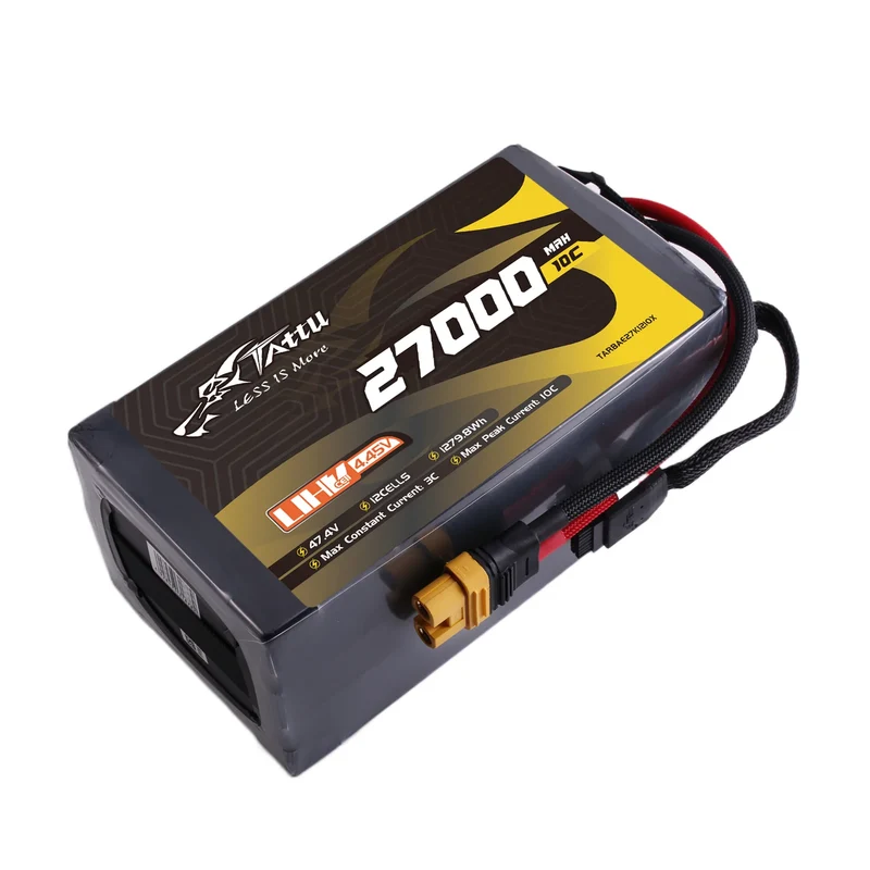 TATTU Ultra-Hochvolt-Akku 27000mAh 10C 47,4V 12S1P AS150U-F