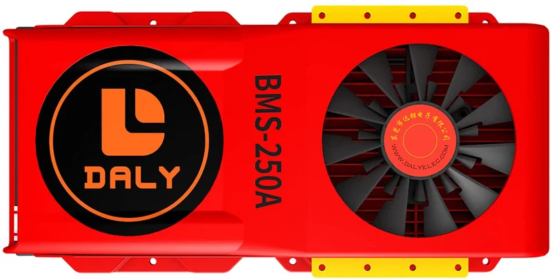 Daly smart bms Lion 3S 12V 250A FAN bluetooth BMS boardithium battery protection Board 52130235