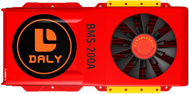 Daly smart bms Lion 3S 12V 200A FAN bluetooth BMS boardithium battery protection Board 52130235