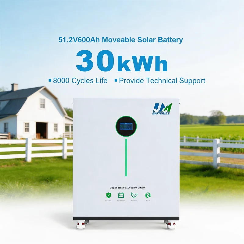JM UL CE Certified 48V 51.2V 30kwh Lithium Ion Batteries for Global Markets