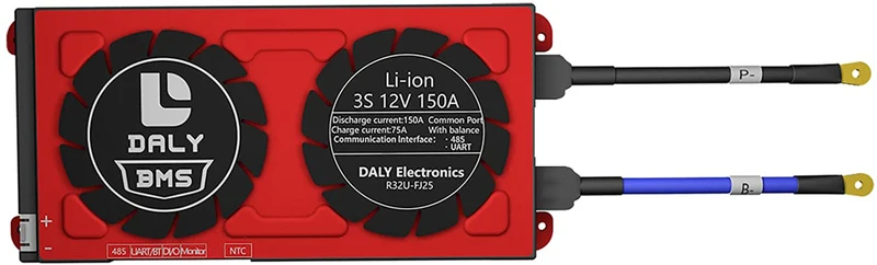 Daly smart bms Lion 3S 12V 150A bluetooth BMS boardithium battery protection Board 2090212