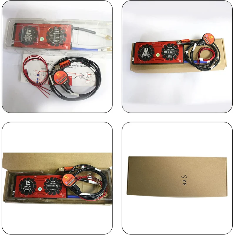 Daly smart bms Lion 10S 36V 80A bluetooth BMS board 19 66 150